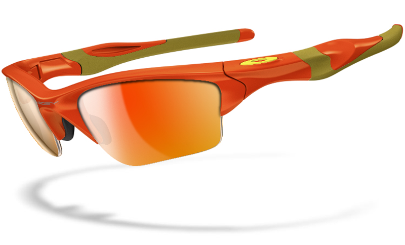 Oakley half jacket  2.0 XL orange.