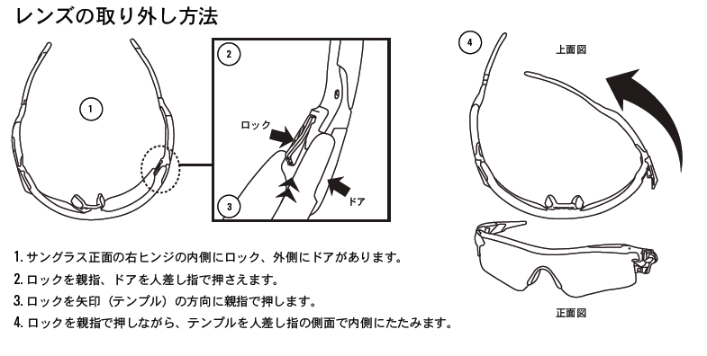 Oakleyオークリーサングラス Radar Lock レーダーロック Path Pitch パス ピッチ スイッチロック搭載モデル