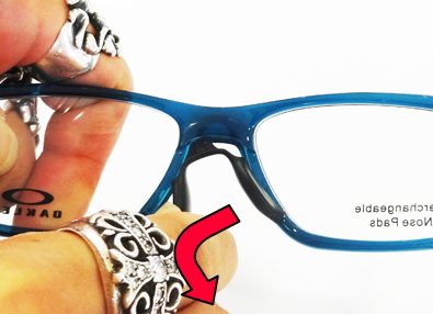 OAKLEY(オークリー)度付き対応オプサルミックメガネフレーム
