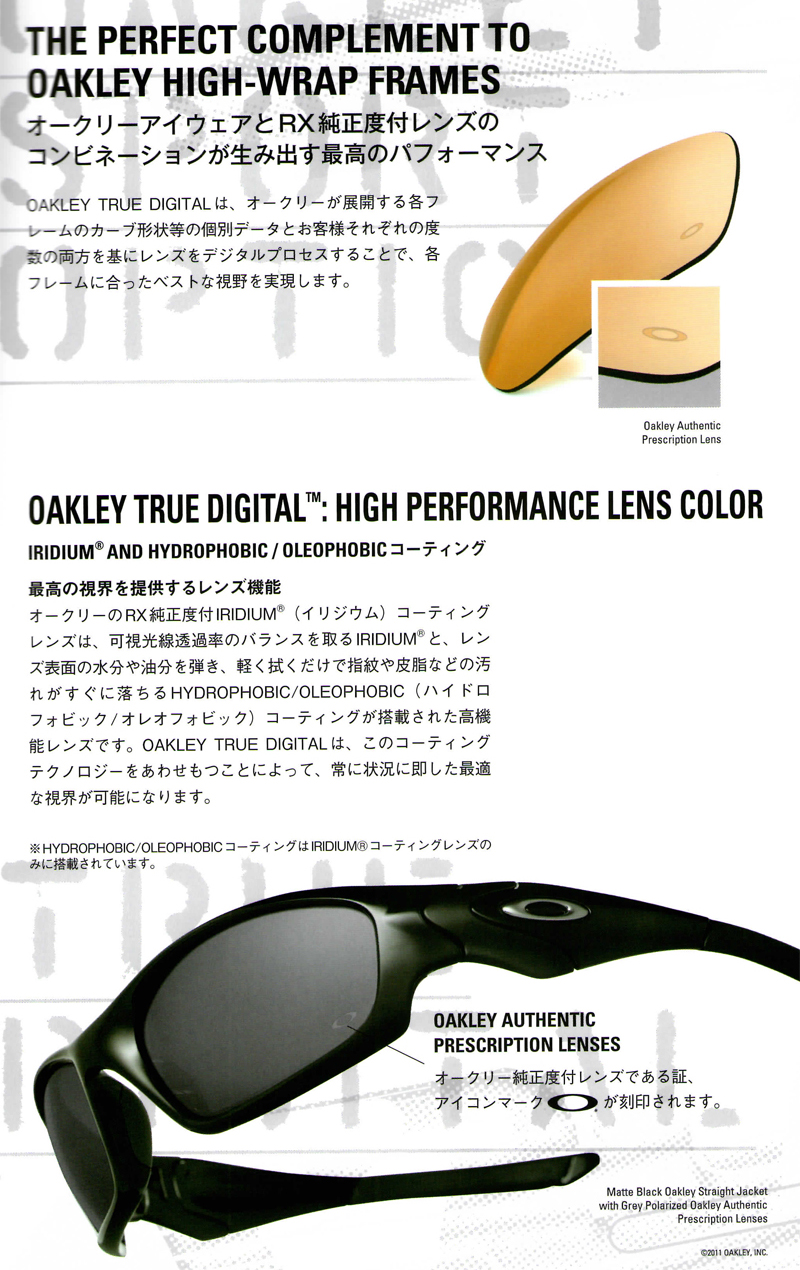 Oakleyを度付きで作る