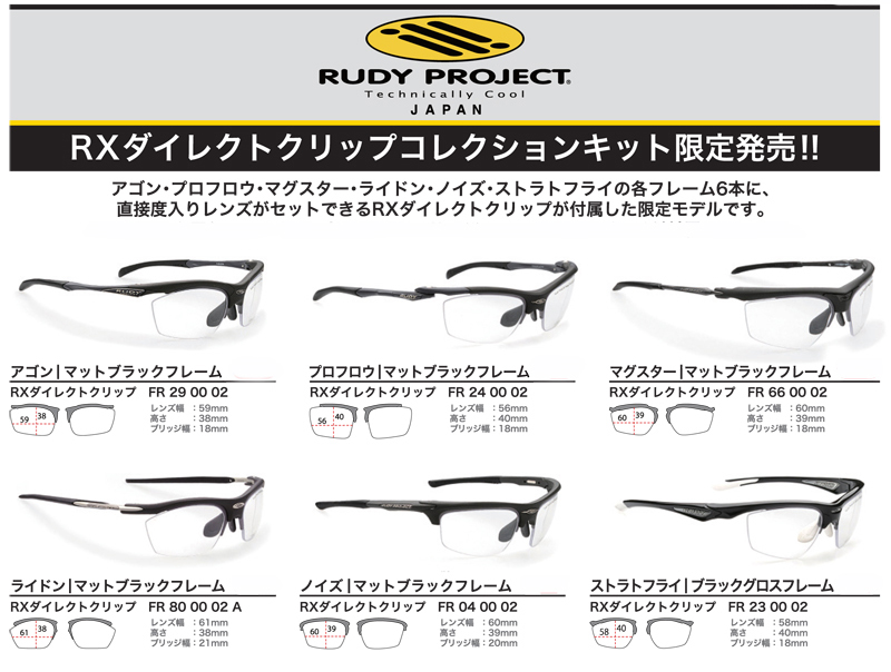 RUDYPROJECTルディープロジェクトサングラス全製品一覧