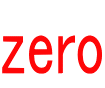 zero